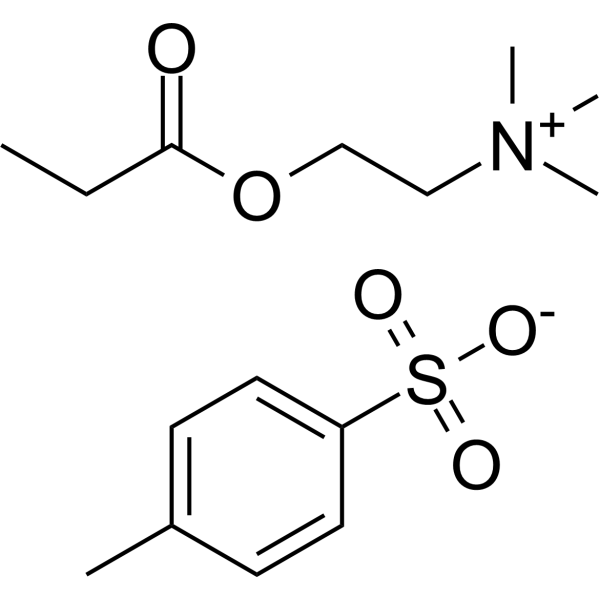Propionylcholine (p-toluenesulfonate) (N,N,N-Trimethyl-2-(propionyloxy)ethanaminium (p-toluenesulfon